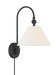 Meridian - One Light Wall Sconce - Matte Black- Union Lighting Luminaires Decor