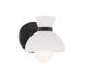 Meridian - One Light Wall Sconce - Matte Black- Union Lighting Luminaires Decor