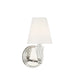 Meridian - One Light Wall Sconce - Polished Nickel- Union Lighting Luminaires Decor