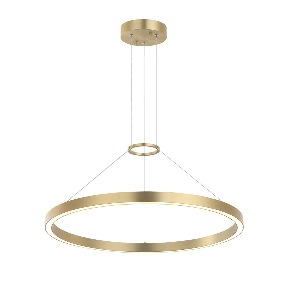 Matteo Canada - LED Chandelier - O'Hara - Brushed Gold- Union Lighting Luminaires Decor