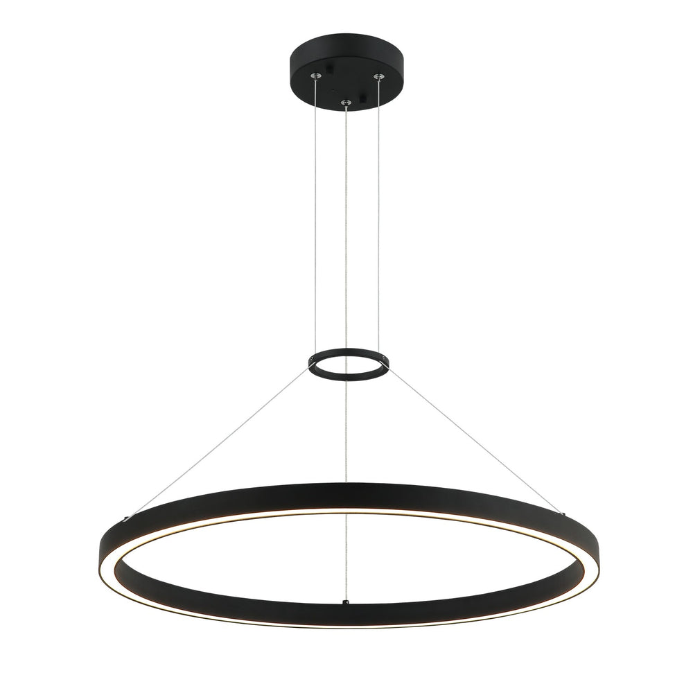 Matteo Canada - LED Chandelier - O'Hara - Matte Black- Union Lighting Luminaires Decor