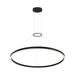 Matteo Canada - LED Chandelier - O'Hara - Matte Black- Union Lighting Luminaires Decor