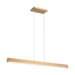 Matteo Canada - LED Chandelier - Isosceles - Aged Gold Brass- Union Lighting Luminaires Decor