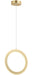 Matteo Canada - LED Pendant - Victoria - Brushed Gold- Union Lighting Luminaires Decor