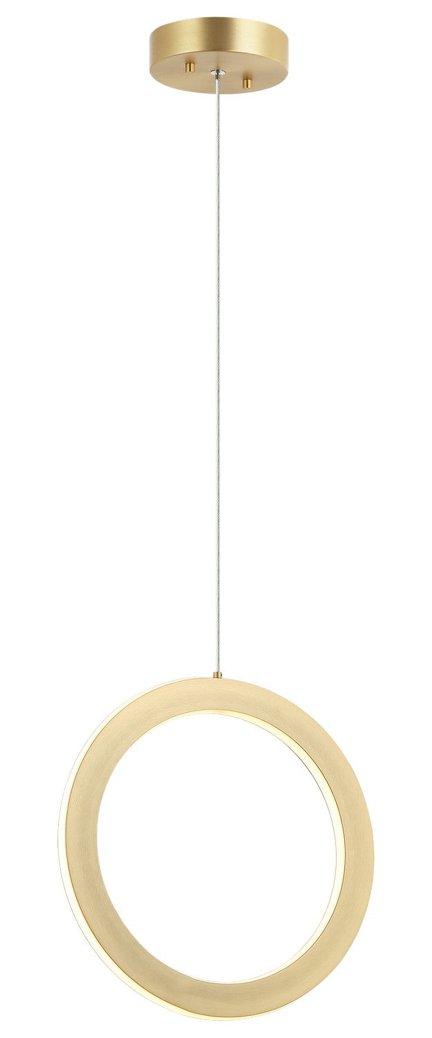 Matteo Canada - LED Pendant - Victoria - Brushed Gold- Union Lighting Luminaires Decor