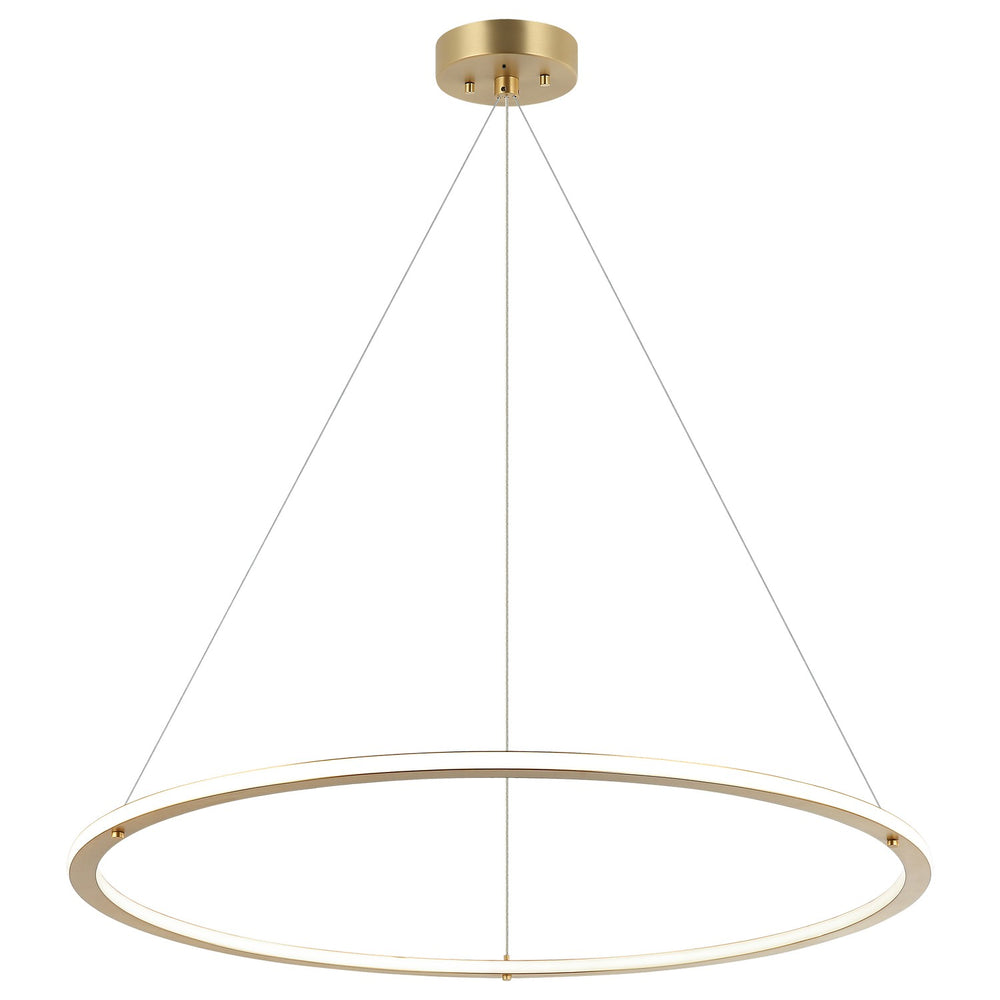 Matteo Canada - LED Pendant - Victoria - Brushed Gold- Union Lighting Luminaires Decor