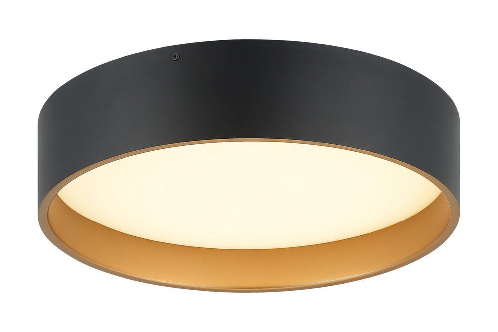 Matteo Canada - LED Flush Mount - Novalee - Matte Black- Union Lighting Luminaires Decor