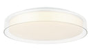 Matteo Canada - LED Flush Mount - Callum - White + Clear- Union Lighting Luminaires Decor