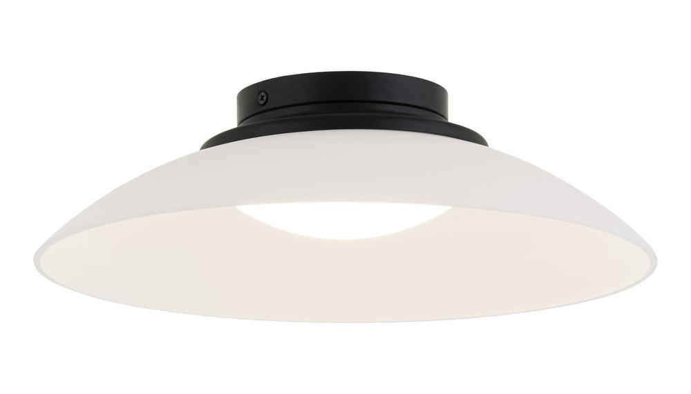 Matteo Canada - LED Flush Mount - Luna - Matte Black- Union Lighting Luminaires Decor