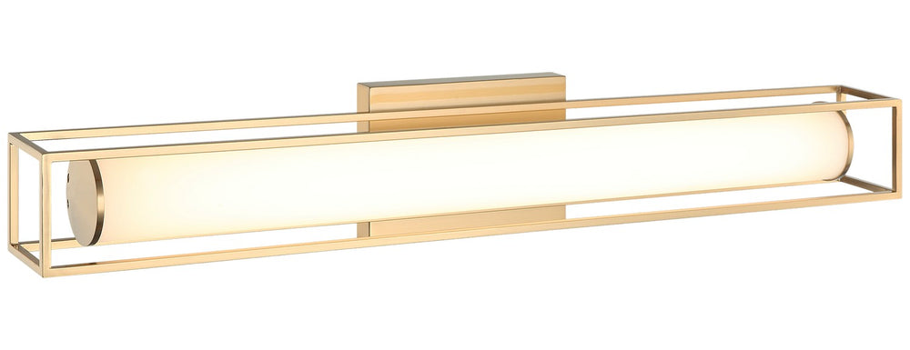 Matteo Canada - LED Vanity - Flannigan - Aged Gold Brass- Union Lighting Luminaires Decor