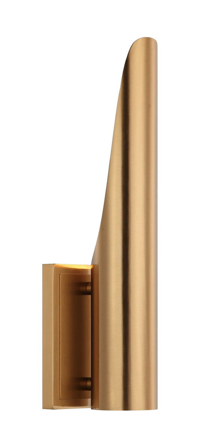 Matteo Canada - One Light Wall Sconce - Stylus - Aged Gold Brass- Union Lighting Luminaires Decor
