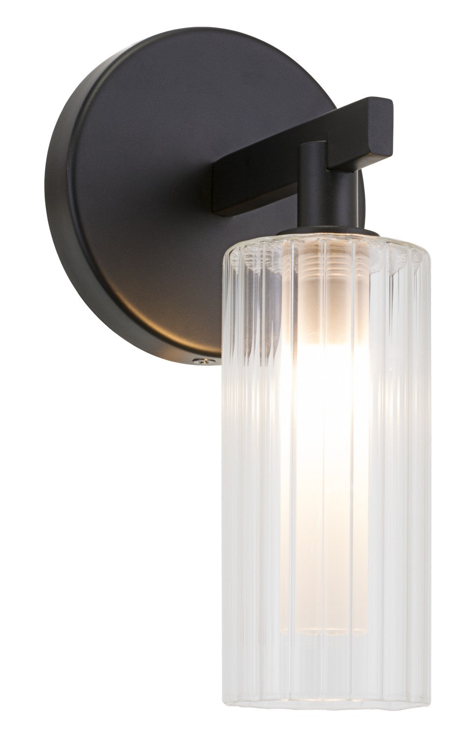 Matteo Canada - One Light Wall Sconce - Kristof - Black- Union Lighting Luminaires Decor