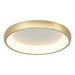 Matteo Canada - LED Flush Mount - Maverick - Brushed Gold- Union Lighting Luminaires Decor