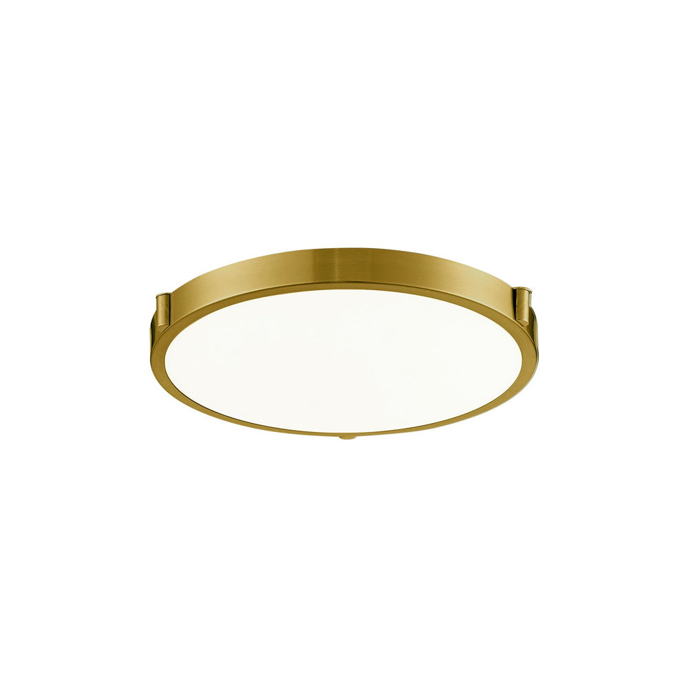 Kuzco Canada - LED Flush Mount - Floyd - Brushed Gold- Union Lighting Luminaires Decor