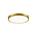 Kuzco Canada - LED Flush Mount - Floyd - Brushed Gold- Union Lighting Luminaires Decor