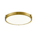 Kuzco Canada - LED Flush Mount - Floyd - Brushed Gold- Union Lighting Luminaires Decor