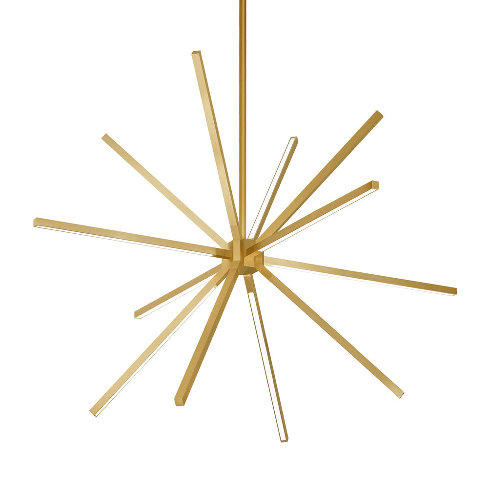 Kuzco Canada - LED Chandelier - Sirius Minor - Brushed Gold- Union Lighting Luminaires Decor