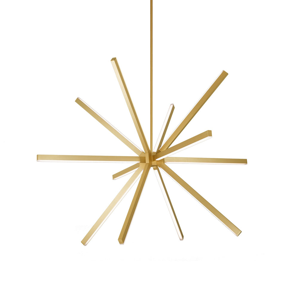 Kuzco Canada - LED Chandelier - Sirius - Brushed Gold- Union Lighting Luminaires Decor