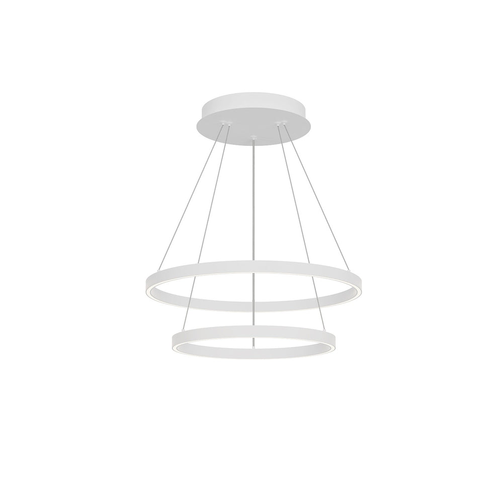 Kuzco Canada - LED Chandelier - Cerchio - White- Union Lighting Luminaires Decor