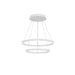 Kuzco Canada - LED Chandelier - Cerchio - White- Union Lighting Luminaires Decor