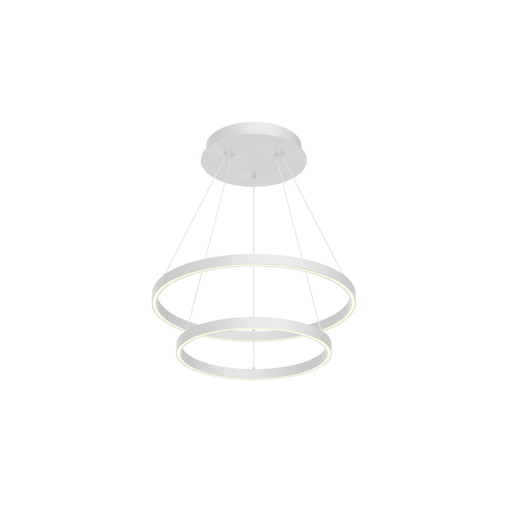 Kuzco Canada - LED Chandelier - Cerchio - White- Union Lighting Luminaires Decor
