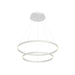 Kuzco Canada - LED Chandelier - Cerchio - White- Union Lighting Luminaires Decor