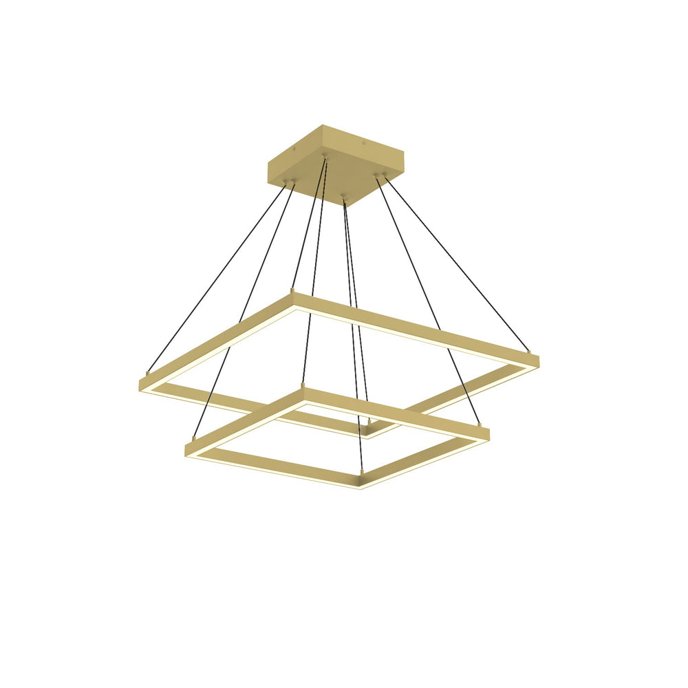 Kuzco Canada - LED Chandelier - Piazza - Brushed Gold- Union Lighting Luminaires Decor
