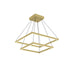 Kuzco Canada - LED Chandelier - Piazza - Brushed Gold- Union Lighting Luminaires Decor