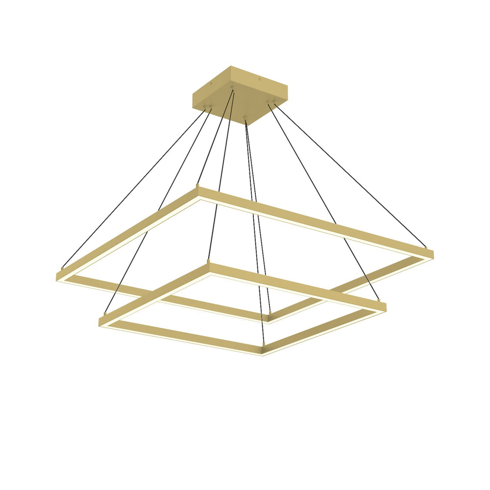 Kuzco Canada - LED Chandelier - Piazza - Brushed Gold- Union Lighting Luminaires Decor
