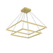 Kuzco Canada - LED Chandelier - Piazza - Brushed Gold- Union Lighting Luminaires Decor