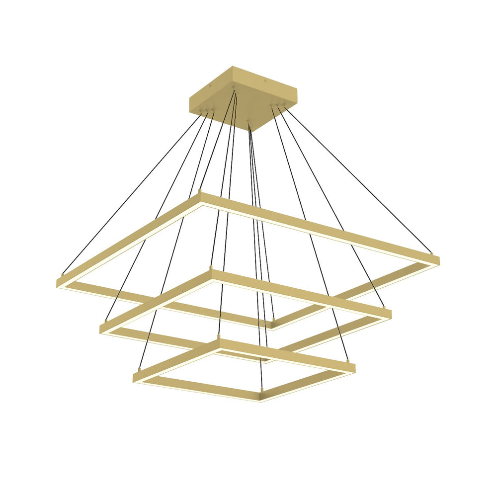 Kuzco Canada - LED Chandelier - Piazza - Brushed Gold- Union Lighting Luminaires Decor