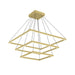 Kuzco Canada - LED Chandelier - Piazza - Brushed Gold- Union Lighting Luminaires Decor