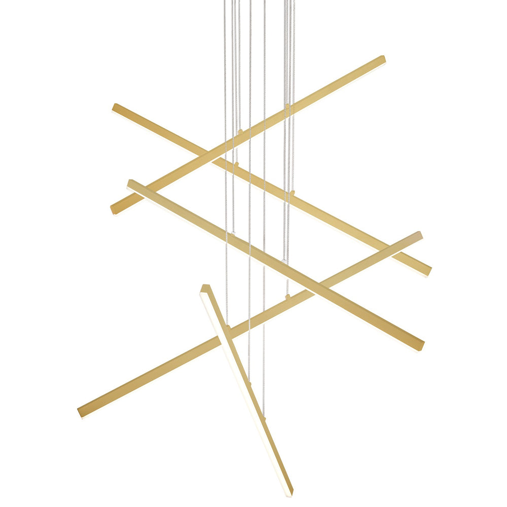 Kuzco Canada - LED Pendant - Vega - Brushed Gold- Union Lighting Luminaires Decor