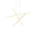 Kuzco Canada - LED Pendant - Vega Minor - Brushed Gold- Union Lighting Luminaires Decor