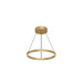 Kuzco Canada - LED Pendant - Cerchio - Brushed Gold- Union Lighting Luminaires Decor