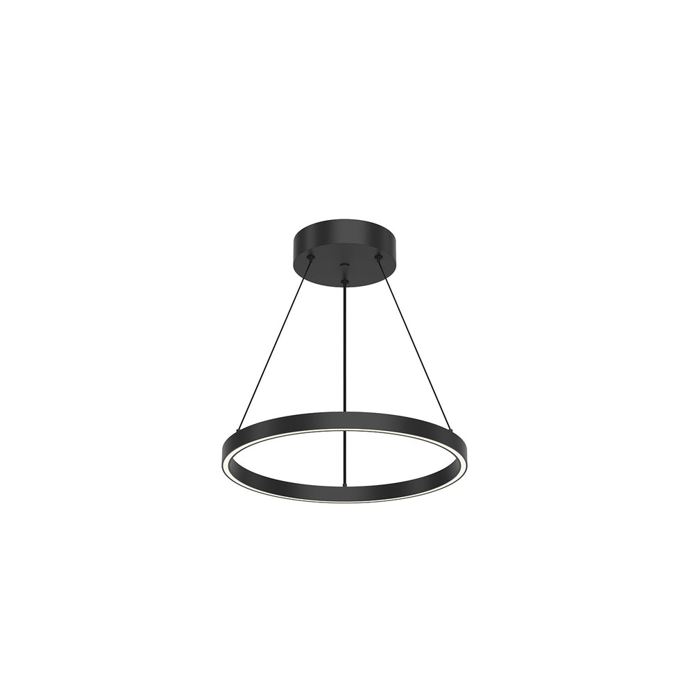 Kuzco Canada - LED Pendant - Cerchio - Black- Union Lighting Luminaires Decor