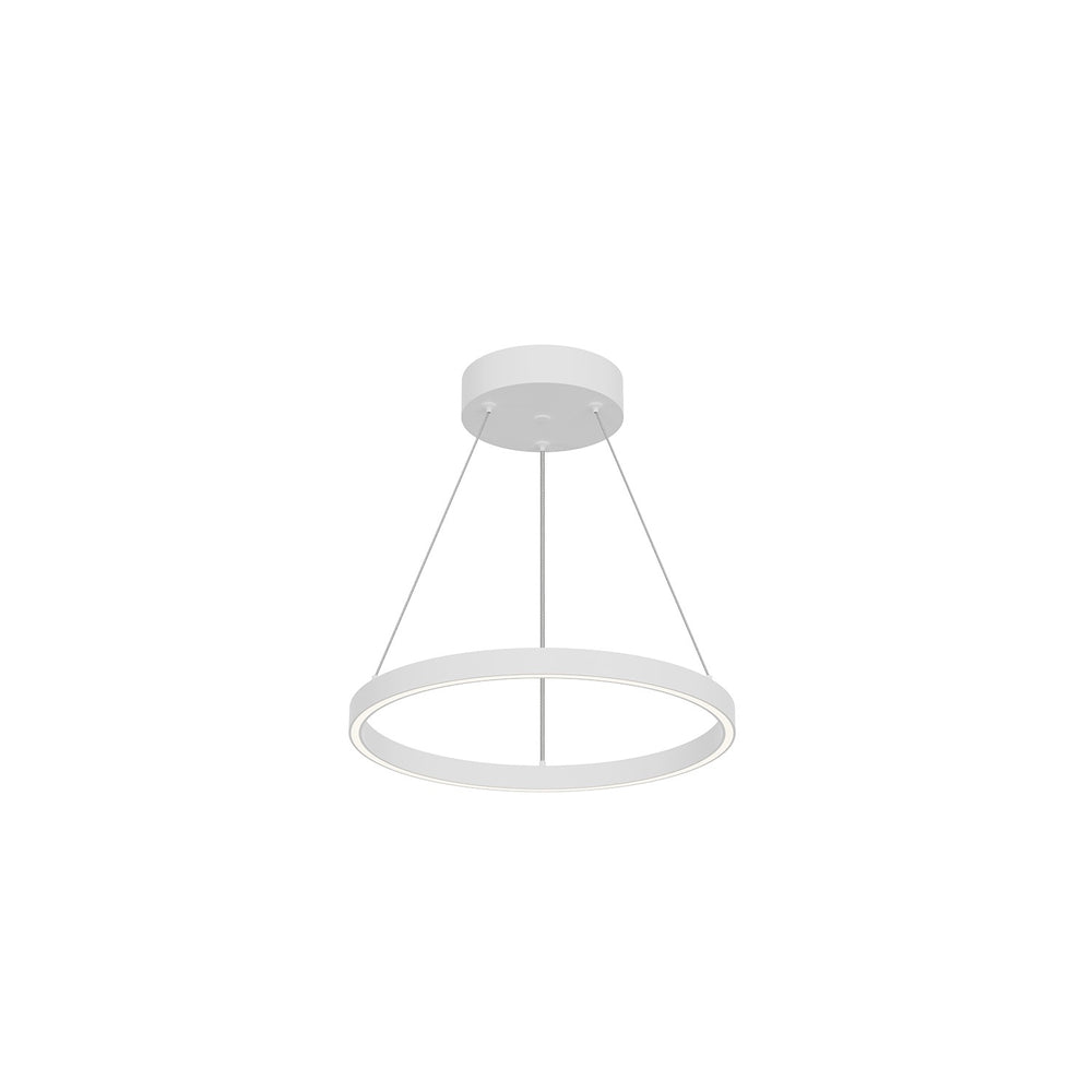 Kuzco Canada - LED Pendant - Cerchio - White- Union Lighting Luminaires Decor