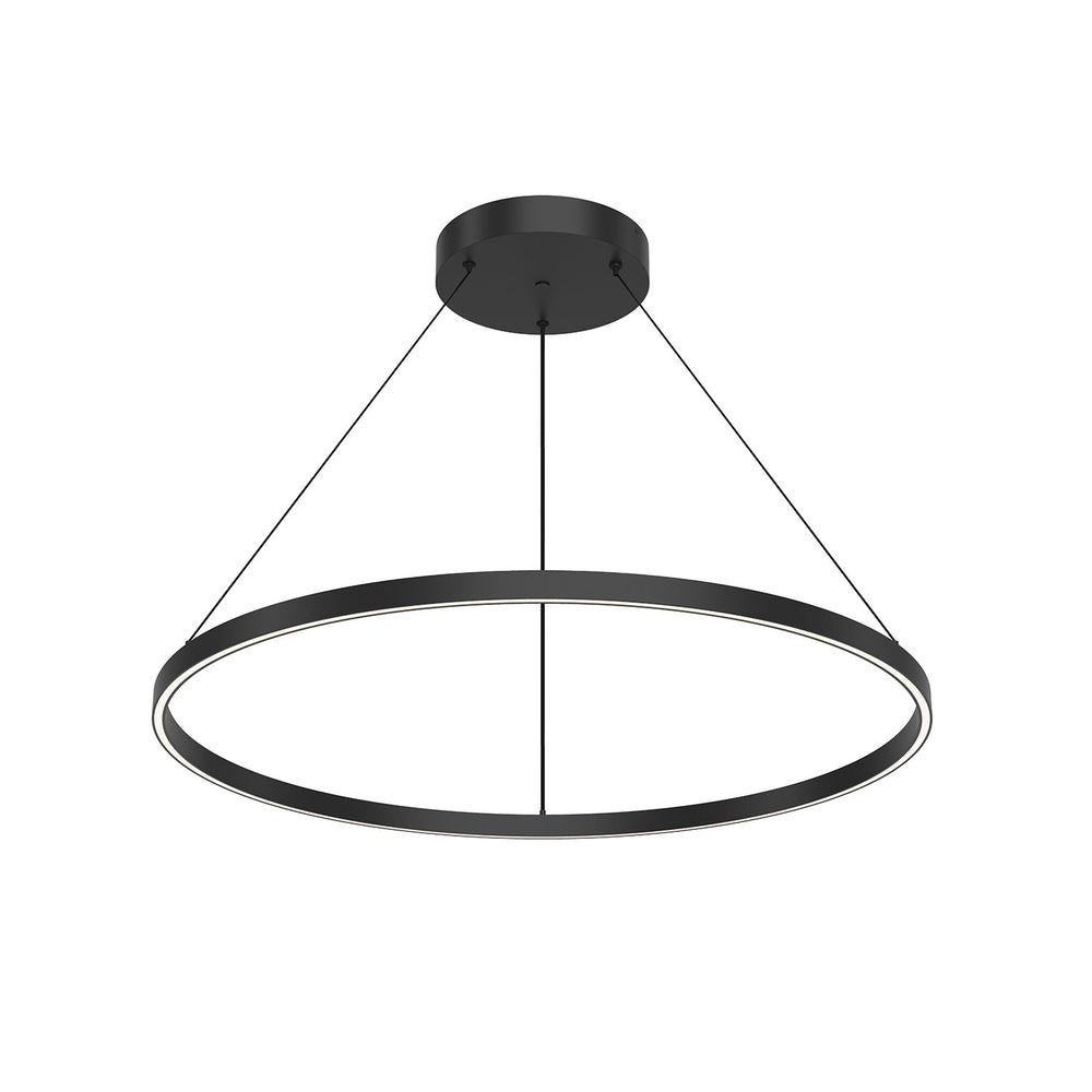 Kuzco Canada - LED Pendant - Cerchio - Black- Union Lighting Luminaires Decor