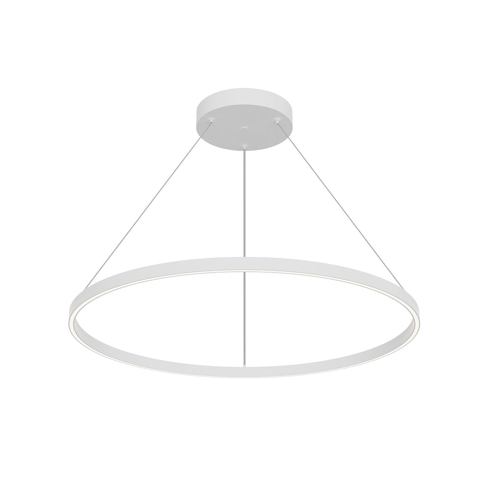 Kuzco Canada - LED Pendant - Cerchio - White- Union Lighting Luminaires Decor