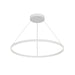 Kuzco Canada - LED Pendant - Cerchio - White- Union Lighting Luminaires Decor