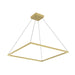 Kuzco Canada - LED Pendant - Piazza - Brushed Gold- Union Lighting Luminaires Decor
