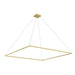 Kuzco Canada - LED Pendant - Piazza - Brushed Gold- Union Lighting Luminaires Decor