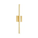 Kuzco Canada - LED Wall Sconce - Vega - Brushed Gold- Union Lighting Luminaires Decor