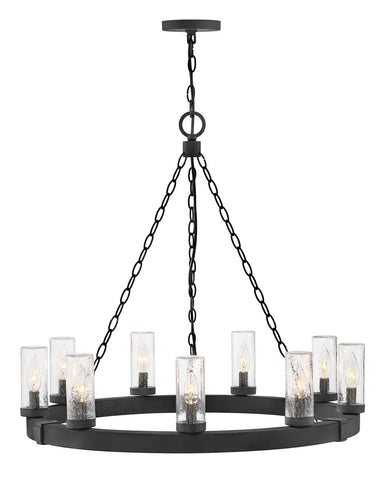 Hinkley Canada - LED Hanging Lantern - Sawyer - Black- Union Lighting Luminaires Decor