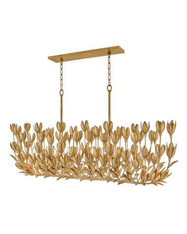 Hinkley Canada - LED Linear Pendant - Flora - Burnished Gold- Union Lighting Luminaires Decor