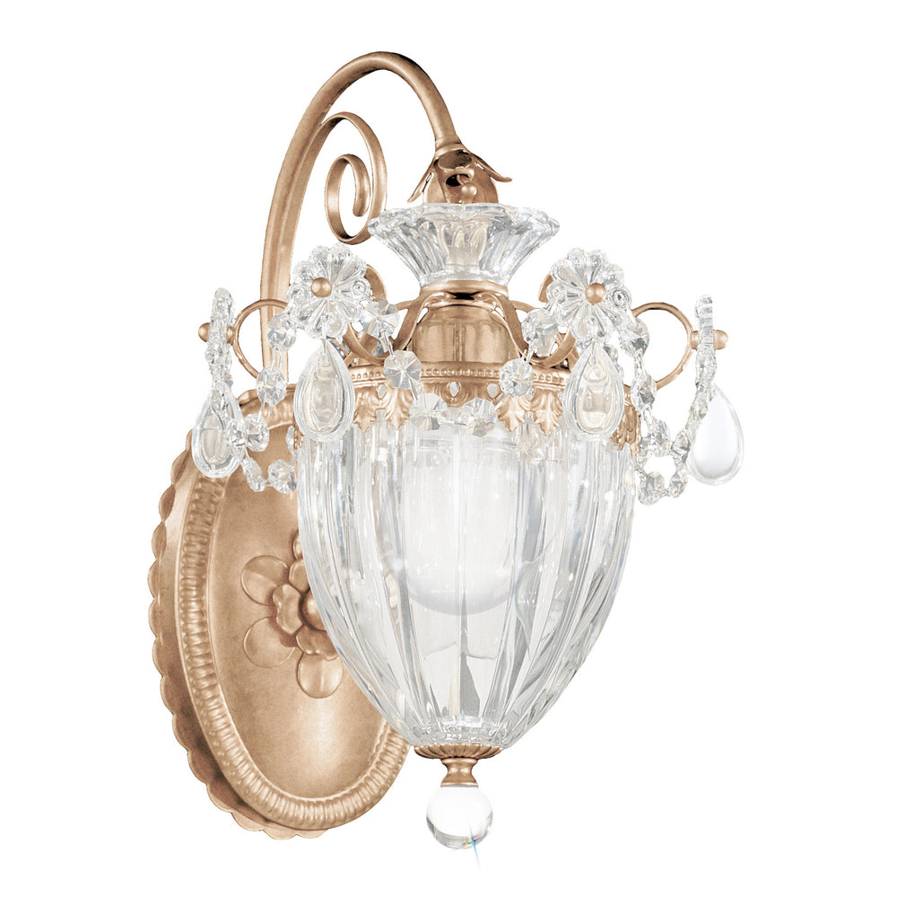 Schonbek - One Light Wall Sconce - Bagatelle - Antique Silver- Union Lighting Luminaires Decor
