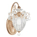 Schonbek - One Light Wall Sconce - Bagatelle - Antique Silver- Union Lighting Luminaires Decor