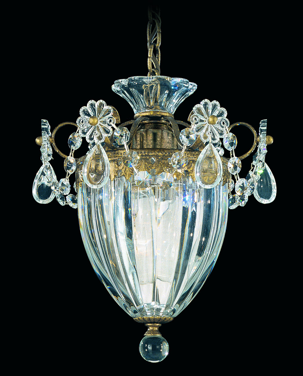 Schonbek - One Light Mini Pendant - Bagatelle - Etruscan Gold- Union Lighting Luminaires Decor