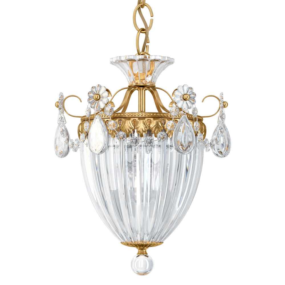 Schonbek - Three Light Mini Pendant - Bagatelle - Heirloom Gold- Union Lighting Luminaires Decor