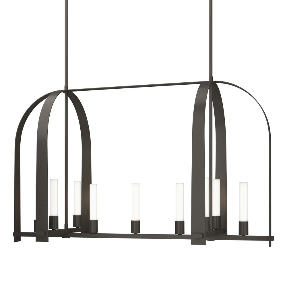 Hubbardton Forge - Nine Light Pendant - Triomphe - Dark Smoke- Union Lighting Luminaires Decor